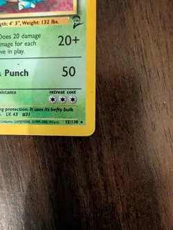 Nidoqueen 12/130 - Holo Rare Base Set 2 TCG - Pokemon Card Vintage Wotc MP - Image 5
