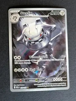 Steelix 150/132 ME01: Mega Evolution IR Holo English 200 HP Stage 1 Pokemon TCG - Image 1