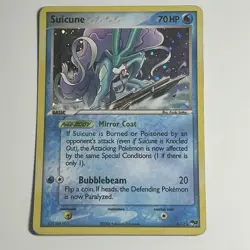 Pokemon TCG Suicune POP Series 2 Promos 4/17 Holo Rare Card LP 2006 - Image 1