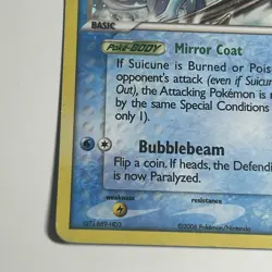 Pokemon TCG Suicune POP Series 2 Promos 4/17 Holo Rare Card LP 2006 - Image 3