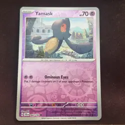 Yamask 062/142 Reverse HOLO Rare💯MINT💯Stellar Crown Pokemon Card TCG - Image 1