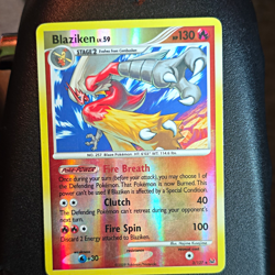 Pokemon TCG Blaziken 3/127 Platinum Reverse Holo Rare 130 HP EN Kusajima - Image 1