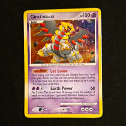 Pokemon TCG Giratina 9/127 Platinum Holo Rare 100 HP EN 2009 - Image 1
