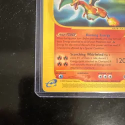 Charizard 40/165 Expedition Base Set Rare 2002 English 120 HP Stage 2 - Image 4