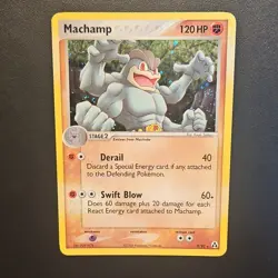 Pokemon Company Machamp #9/92 Legend Maker Holo Rare English 120HP Stage 2 - Image 2
