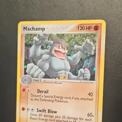 Pokemon Company Machamp #9/92 Legend Maker Holo Rare English 120HP Stage 2 - Image 3