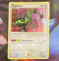 Pokemon TCG Rayquaza 20/95 Call of Legends Holo Rare English 100 HP Basic - Image 1