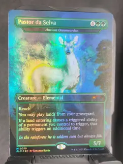 FOIL Pastor da Selva Ancient Greenwarden EN SLD LP x1 MTG Magic: the Gathering - Image 1