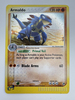 Armaldo Holo Rare EX Sandstorm 1/100 Pokemon Card NM - Image 1