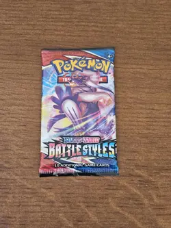 Pokemon TCG Sword & Shield Battle Styles SEALED English Booster Pack x1 - Image 4