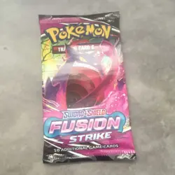 The Pokemon Company Pokemon TCG Fusion Strike Mew Booster Pack 10 Cards (1 Pack) - Image 1
