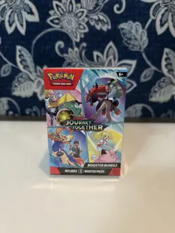 Pokemon TCG Scarlet Violet Journey Together Booster Bundle 6 Packs Sealed - Image 1