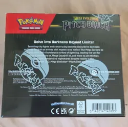 Pokemon TCG Mega Evolution—Pitch Black Booster Box (36 Packs) New & SEALED. - Image 2
