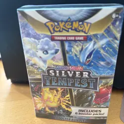 Pokemon TCG Sword & Shield: Silver Tempest Booster Bundle – 6 Packs – Sealed - Image 1