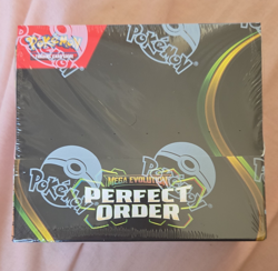 Pokemon TCG Mega Evolution—Perfect Order Booster Box (36 Packs) New & SEALED - Image 1