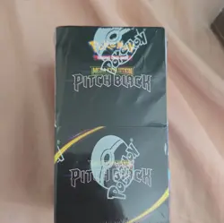 Pokemon TCG Mega Evolution—Pitch Black Half Booster Box (18 Packs) Sealed - Image 1