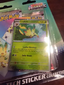 Brand New Pokemon TCG Scarlet & Violet PRISMATIC EVOLUTIONS 3 Pack Blister Pack - Image 4