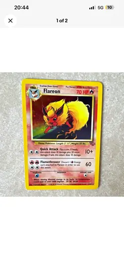 Wizards of the Coast Pokemon TCG Holo 9 Card Lot 1999 Base/Jungle/Fossil - Image 3