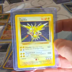 Wizards of the Coast Pokemon 1999 Zapdos Holo Lot 2 Base/Fossil 16/102 30/62 1st - Image 1