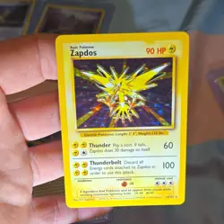 Wizards of the Coast Pokemon 1999 Zapdos Holo Lot 2 Base/Fossil 16/102 30/62 1st - Image 3