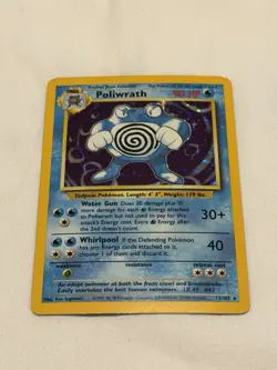 Pokemon TCG Base Set Holo Lot Mewtwo Poliwrath Machamp 1st Edition - Image 2