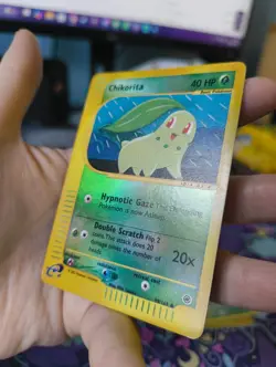 Pokemon TCG Chikorita Expedition Base Set 99/165 Reverse Holo - Image 4