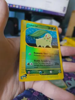 Pokemon TCG Chikorita Expedition Base Set 99/165 Reverse Holo - Image 5