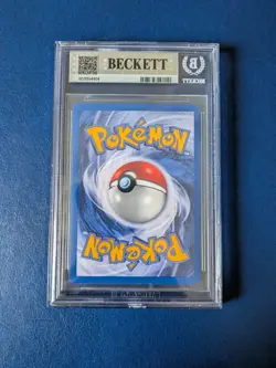 Pokemon TCG Growlithe 28/102 Base Set Unlimited 1999-2000 BGS Becketts 9 WOTC - Image 2