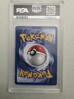 Pikachu Yellow Cheeks 58/102 Base Set 1999 English PSA 9 Wizards - Image 2