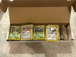 Pokemon TCG Base Set Wizards Mixed Lot Pokemon/Trainer/Energy English Cards - Image 1