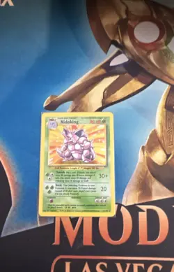 Pokemon TCG Nidoking Base Set 11/102 Holo 1999-2000 Wizards Base Set Holo Rare - Image 1