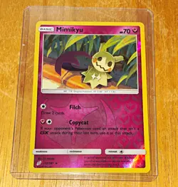 The Pokemon Company Mimikyu 112/181 SM Team Up Reverse Holo Rare 70 HP Eng - Image 1