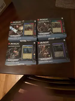 Magic the Gathering MtG Warhammer 40K Commander Decks - Deck Set of 4 - Image 2