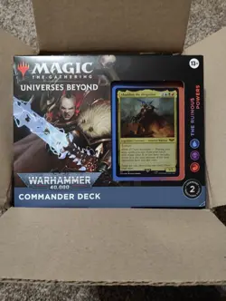MTG Commander Decks Warhammer 40K Universes Beyond Full Case (Set of 4) - Image 2