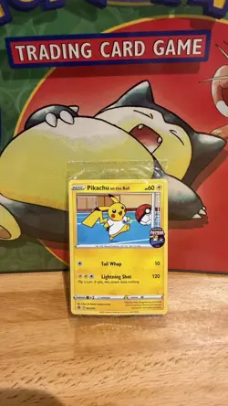 Pokemon Pikachu On The Ball UK Exclusive Futsal 001/005 Promo Card -New - SEALED - Image 1