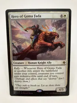Hero Of Goma Fada LP/NM* FOIL Battle For Zendikar ENG 031/274 mtg -UnltdCards - Image 1