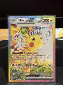 Pokemon TCG Pikachu EX Surging Sparks English 238/191 NEAR MINT - Image 1