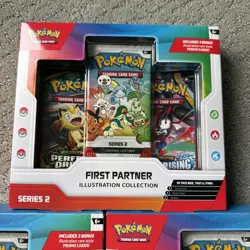 Pokemon TCG First Partner Illustration Collection Series 2 Box Lot Of 3 Sealed - Image 4