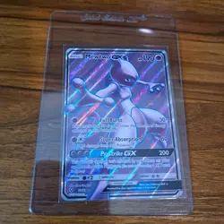 Mewtwo GX (Full Art) 72/73 Shining Legends Holo - 2017 Pokemon TCG - Image 1