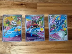 Pokemon TCG - First Partners Collection Series 1 - Alola (Gen 7) Starters Set - Image 1