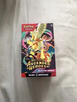 Pokemon TCG Mega Evolution Ascended Heroes Booster Bundle Sealed New - Image 1