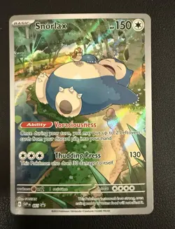 Pokemon TCG Snorlax 051 SV Scarlet & Violet Promo Cards Holo Promo EN 150HP 2023 - Image 1