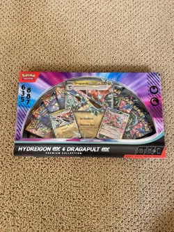 Pokemon TCG Hydreigon Ex & Dragapult Ex Premium Collection, SEALED - Image 1