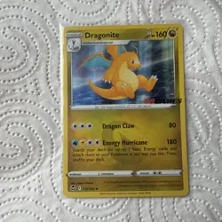 Pokemon TCG Dragonite Silver Tempest 131/195 Holo Holo Rare (EbGames) - Image 1