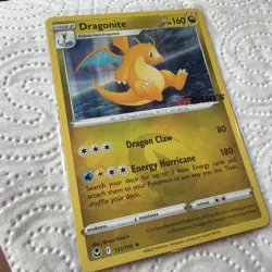 Pokemon TCG Dragonite Silver Tempest 131/195 Holo Holo Rare (EbGames) - Image 3
