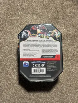 Pokemon Trading Card Game TCG Paldean Fates Shiny Charizard EX Tin. New + Sealed - Image 4