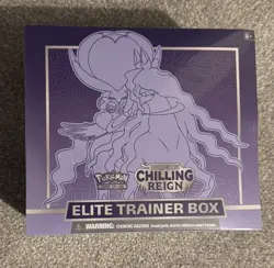 Pokemon TCG - Chilling Reign Elite Trainer Box Shadow Rider Calyrex New/Sealed! - Image 1