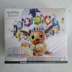 Pokemon TCG Prismatic Evolutions Elite Trainer Box English 2025 Eevee - Image 1