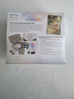 Pokemon TCG Prismatic Evolutions Elite Trainer Box English 2025 Eevee - Image 3