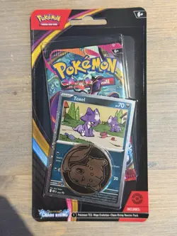 Pokemon TCG Mega Evolutions Chaos Rising Booster Pack with Toxel Card Sealed - Image 1